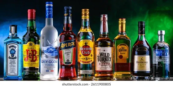 Lager Beer Selection illustrative image