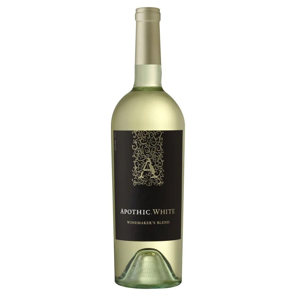 Apothic White wine bottle