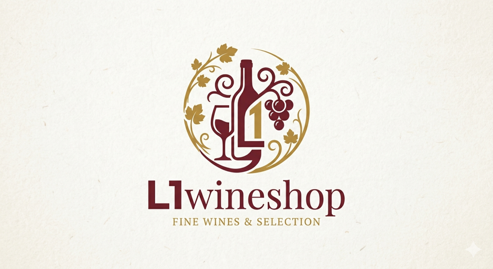 L1wine shop gurugram logo